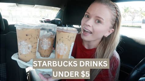 Under 5 Starbucks Drinks That Taste Good Starbucks Hacks Youtube Under 5 Starbucks Drinks That Taste Good Starbucks Hacks Youtube