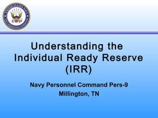 Understanding The Irr 07 Updated 1 Ppt Understanding The Irr 07 Updated 1 Ppt