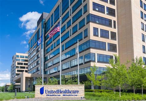 United Health Care Corporate Headquarters Campus Stock Editorial United Health Care Corporate Headquarters Campus Stock Editorial