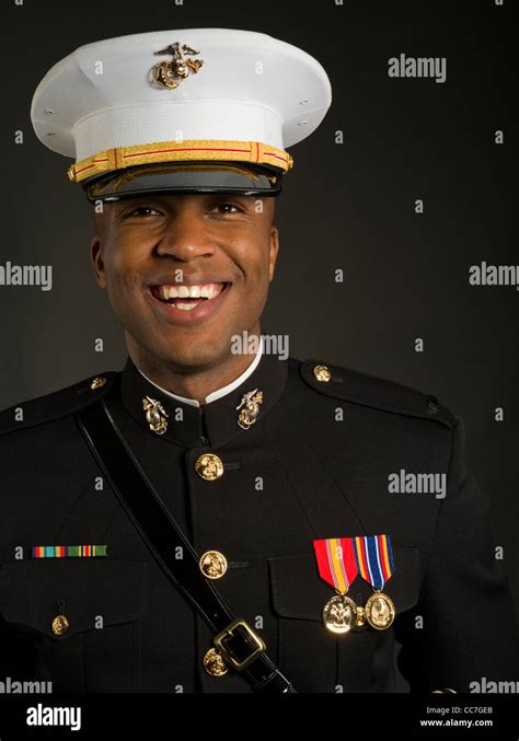 United States Marine Corps Officer In Blue Dress A Uniform Including United States Marine Corps Officer In Blue Dress A Uniform Including