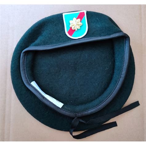 United States Us Army 20Th Special Forces Group Wool Green Beret United States Us Army 20Th Special Forces Group Wool Green Beret