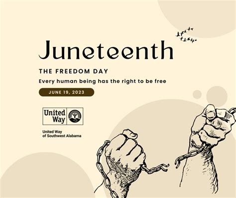 United Way Commemorates Juneteenth United Way Of Southwest Alabama United Way Commemorates Juneteenth United Way Of Southwest Alabama