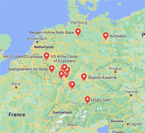 Us Marine Base In Germany
