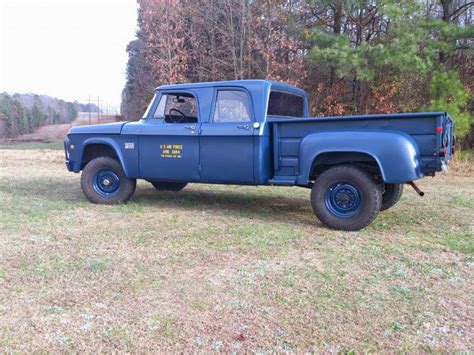 Usaf 1969 Dodge W 200 3 4 Ton Crew Cab 4X4 Pickup Powered By A 225 Usaf 1969 Dodge W 200 3 4 Ton Crew Cab 4X4 Pickup Powered By A 225