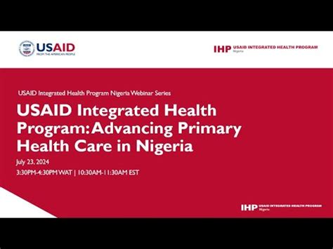Usaid Integrated Health Care