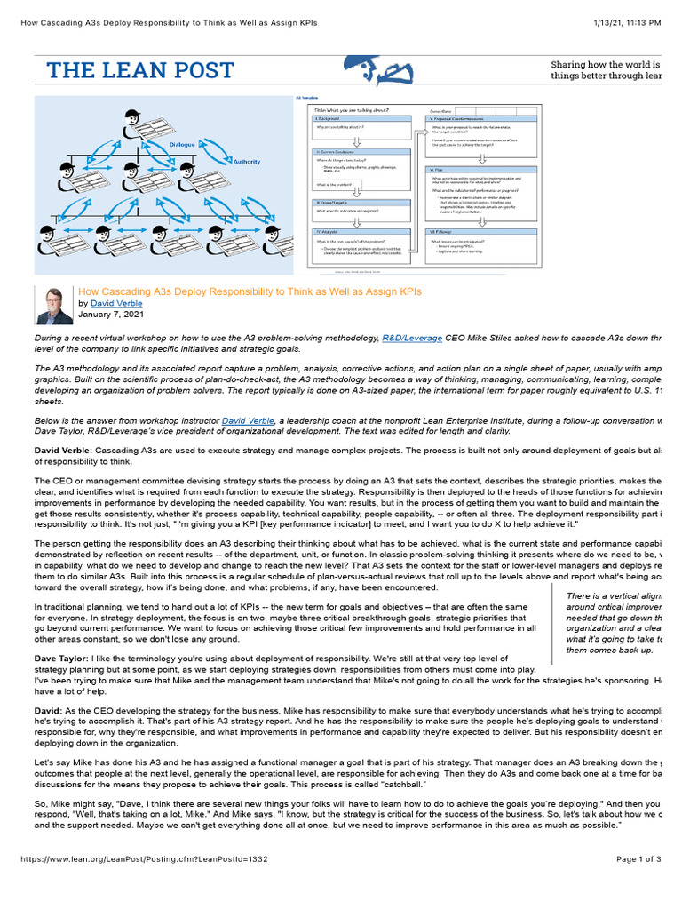 Use Of Cascading A3s To Drive Systemwide Improvement Joint Commission Use Of Cascading A3s To Drive Systemwide Improvement Joint Commission