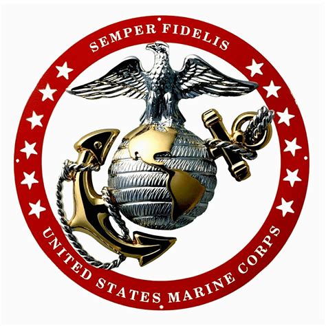 Usmc Officer Round Large Wall Emblem Red Circle 19 X19 Marine Corps Usmc Officer Round Large Wall Emblem Red Circle 19 X19 Marine Corps