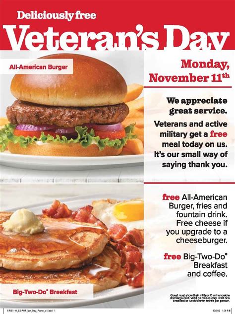 Veterans Day Meals Indd Indiana