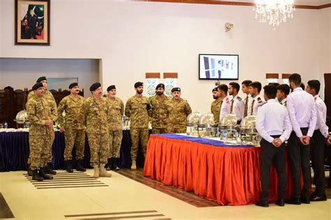 Vip Visits Militry College Sui