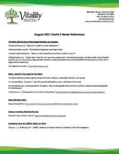 Vitality Natural Health And Wellness Center August 2021 E News Vitality Natural Health And Wellness Center August 2021 E News