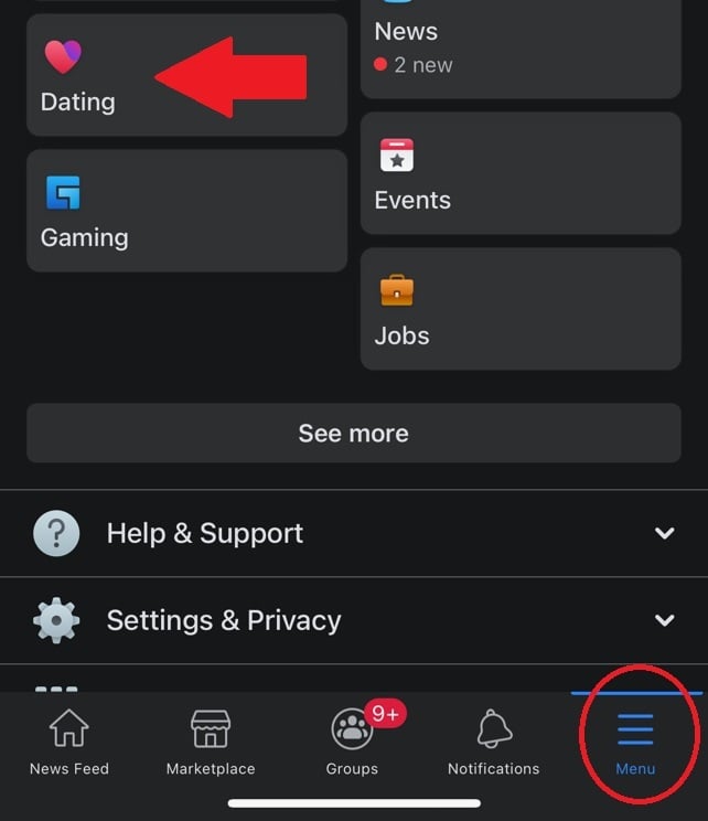 Want To Get Rid Of The Dating Icon Shortcut Tab On Facebook Try This Want To Get Rid Of The Dating Icon Shortcut Tab On Facebook Try This