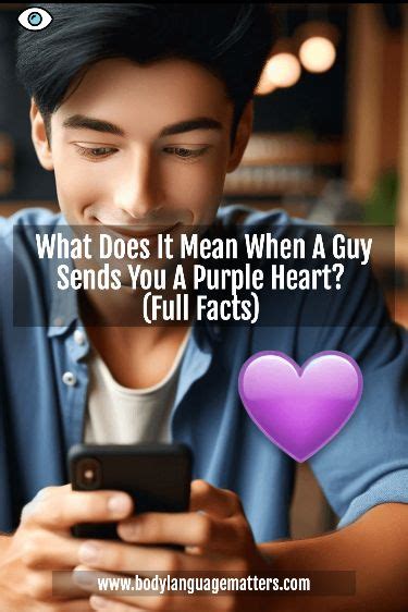 What Does It Mean When A Guy Sends You A Purple Heart Full Facts What Does It Mean When A Guy Sends You A Purple Heart Full Facts