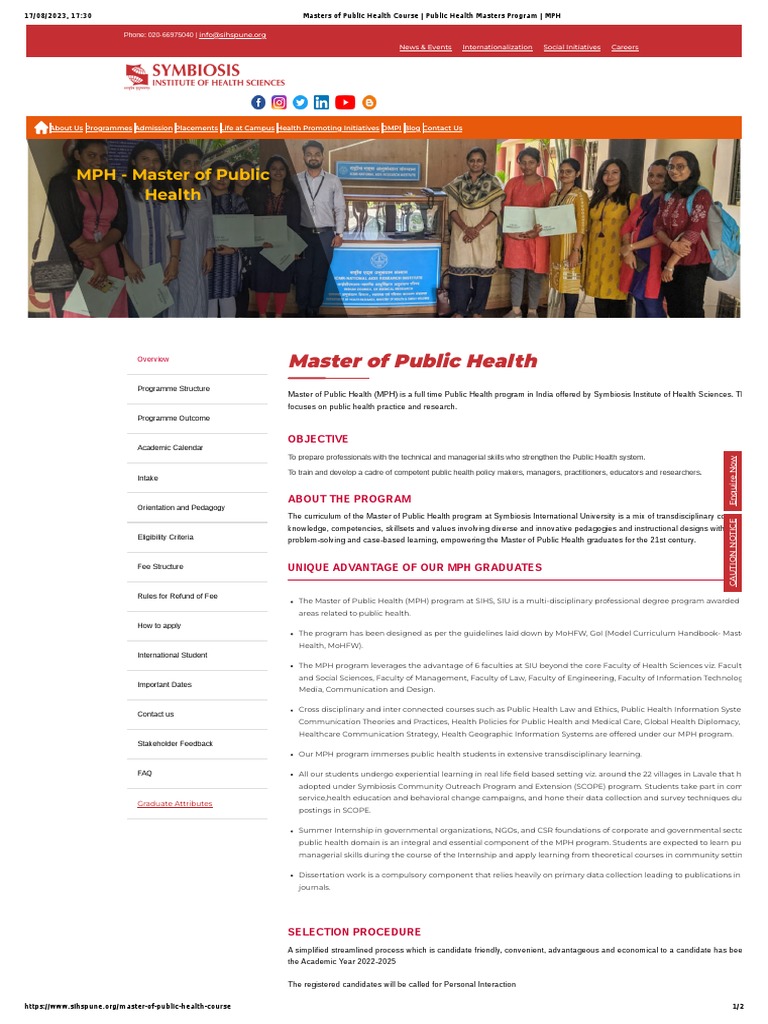 What Is Mph Course Masters Of Public Health Chd Group What Is Mph Course Masters Of Public Health Chd Group