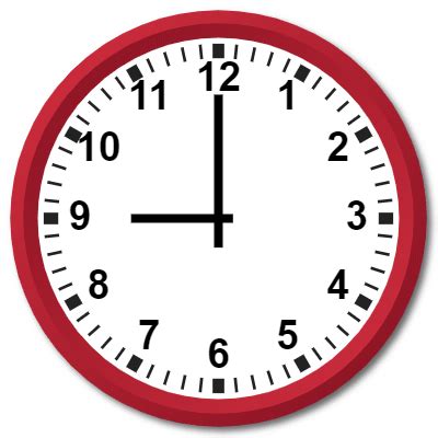 What Time Is 0900 Hrs