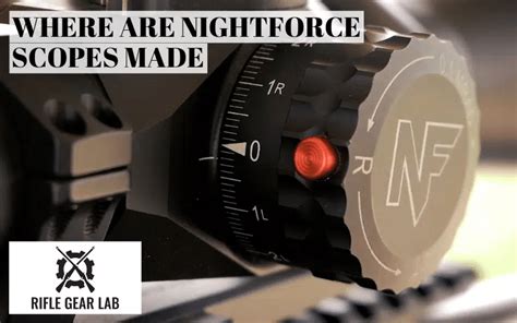 Where Is Nightforce Scopes Made