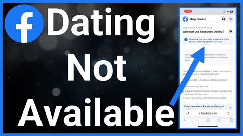 Why Is Facebook Dating Not Available Youtube Why Is Facebook Dating Not Available Youtube