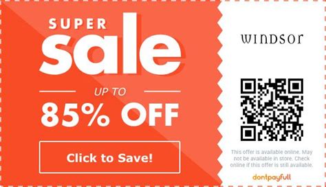 Windsor Free Shipping Coupon