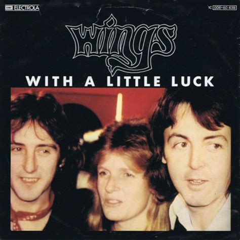 With A Little Luck
