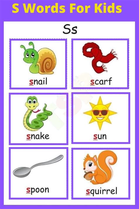 Words With S And A
