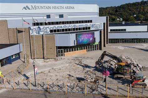 Work Begins To Transform Mountain Health Arena Plaza News Herald