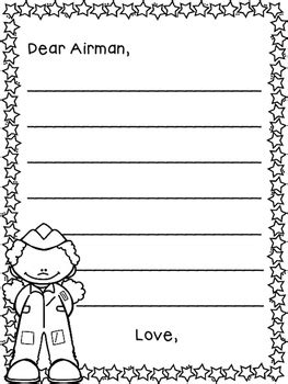 Writing Templates For Letters To The Military By Whitneyslp Tpt Writing Templates For Letters To The Military By Whitneyslp Tpt