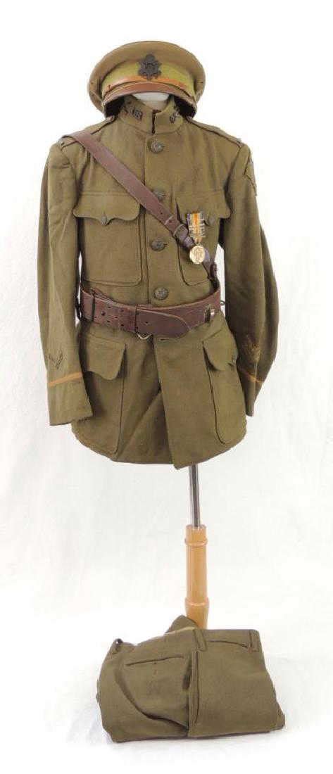 Ww1 U S Army 26Th Division Infantry Officers Uniform Ww1 U S Army 26Th Division Infantry Officers Uniform