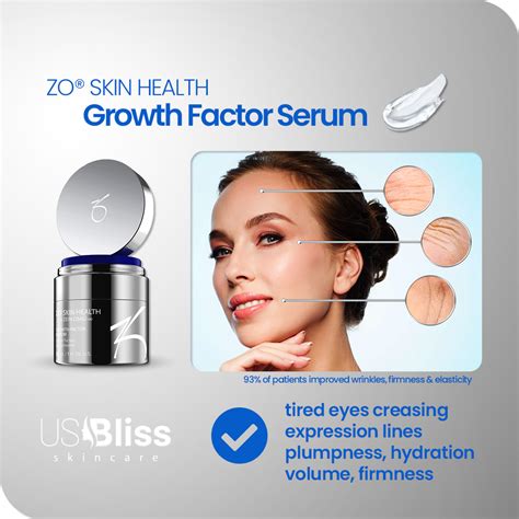 Zo Growth Factor Serum U S Bliss Skincare Zo Growth Factor Serum U S Bliss Skincare